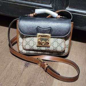 Brand New Gucci Mini Lock Crossbody